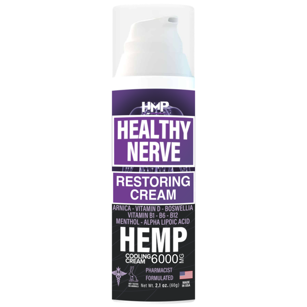 Healthy Nerve Restoring Cream 6000mg XL Pro Bottle